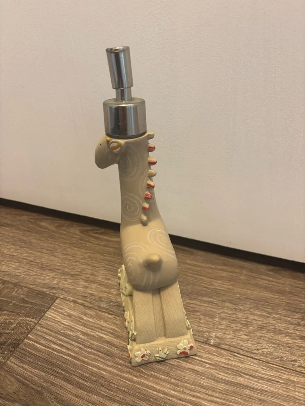 Creative Bath Animal Cracker Soap Dispenser Safari Animal Giraffe 9.5”